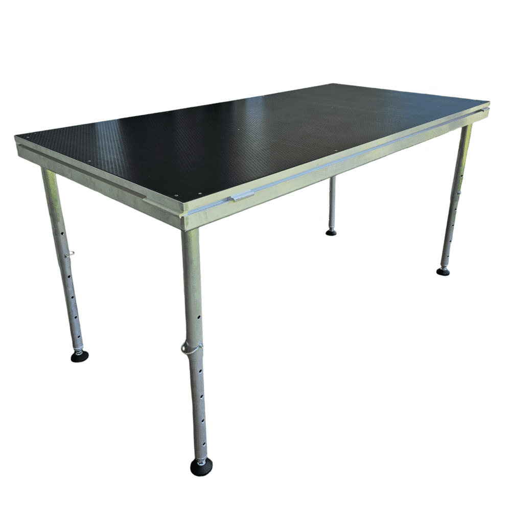 Tarima Modular Vento 2x1 m de Altura Ajustable 90 a 120 cm