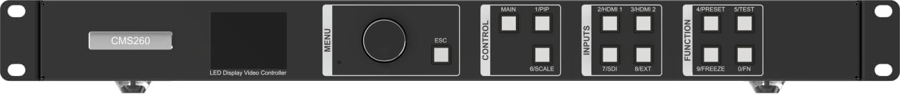 Procesador de Video CMS260 – Controlador All-in-One con 4 Salidas Ethernet y Alta Capacidad de Procesamiento