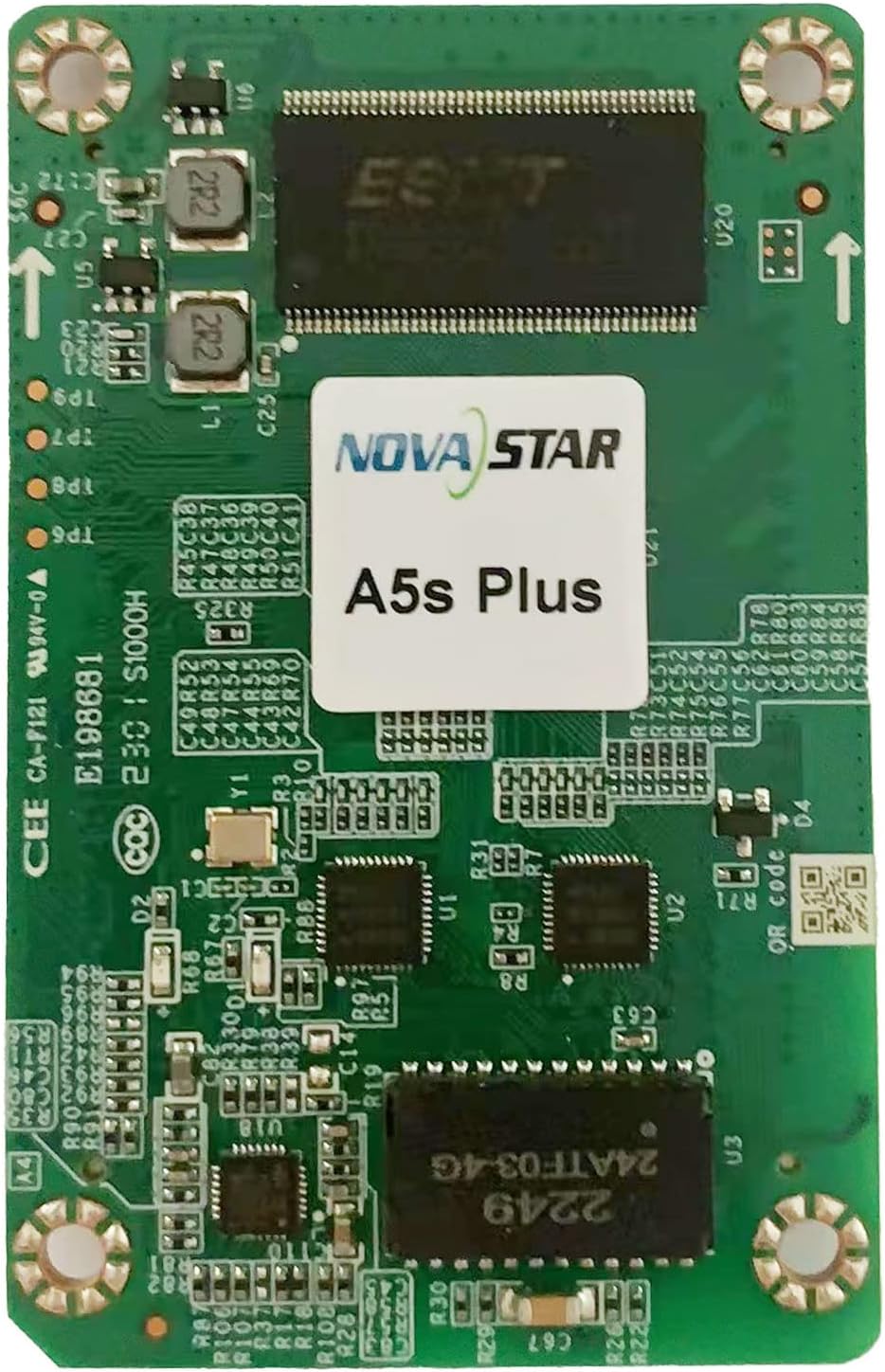 Tarjeta Receptora NovaStar A5s Plus – Alta Precisión, 18bit+, Gestión de Color y Baja Latencia