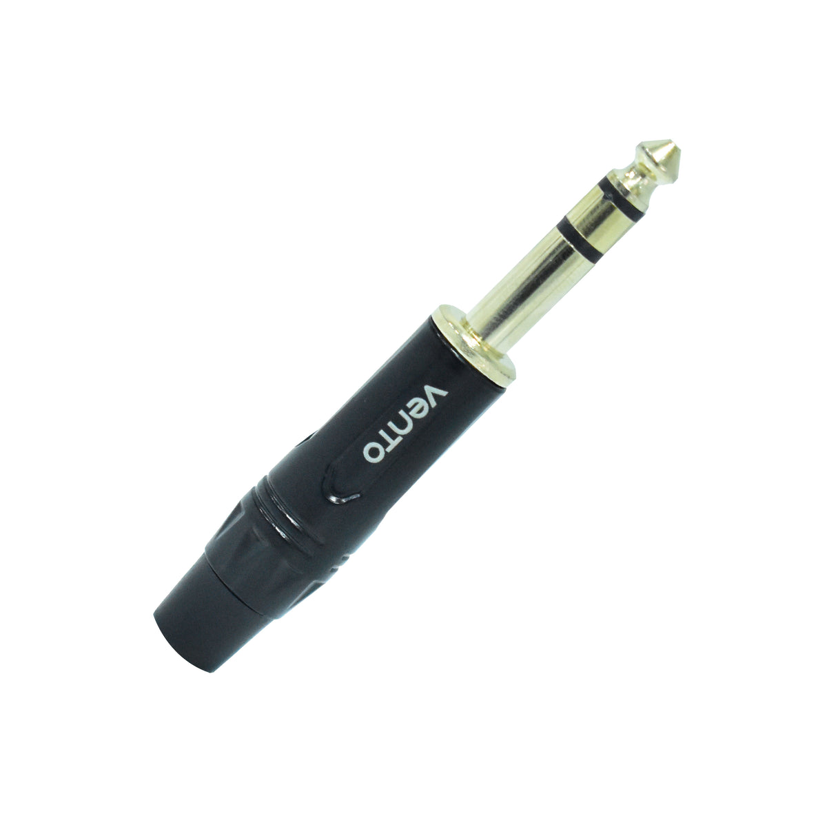 Conector Plug 6.3mm TRS Estéreo Vento VCPLG-TRS