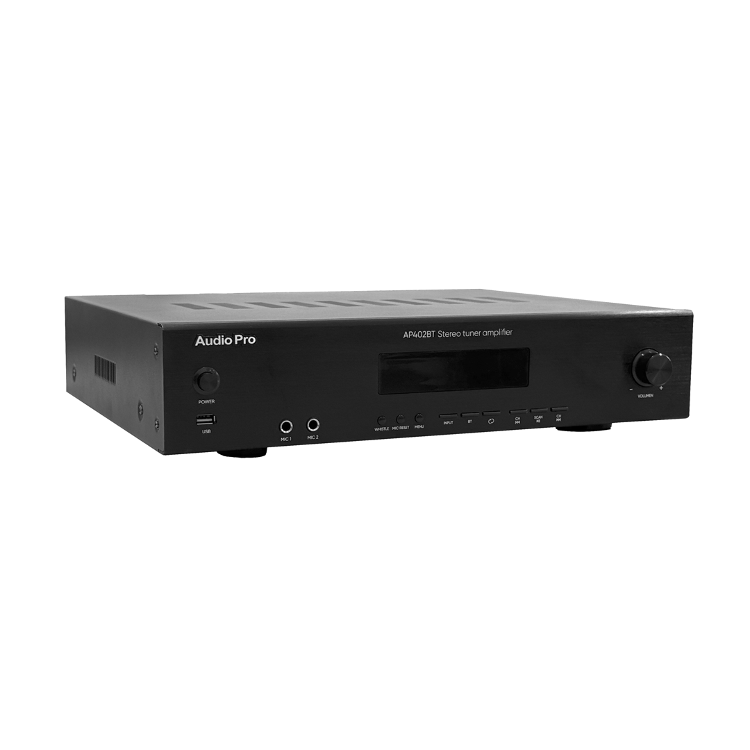 Amplificador con Bluetooth, USB, Radio FM AudioPro AP-402BT