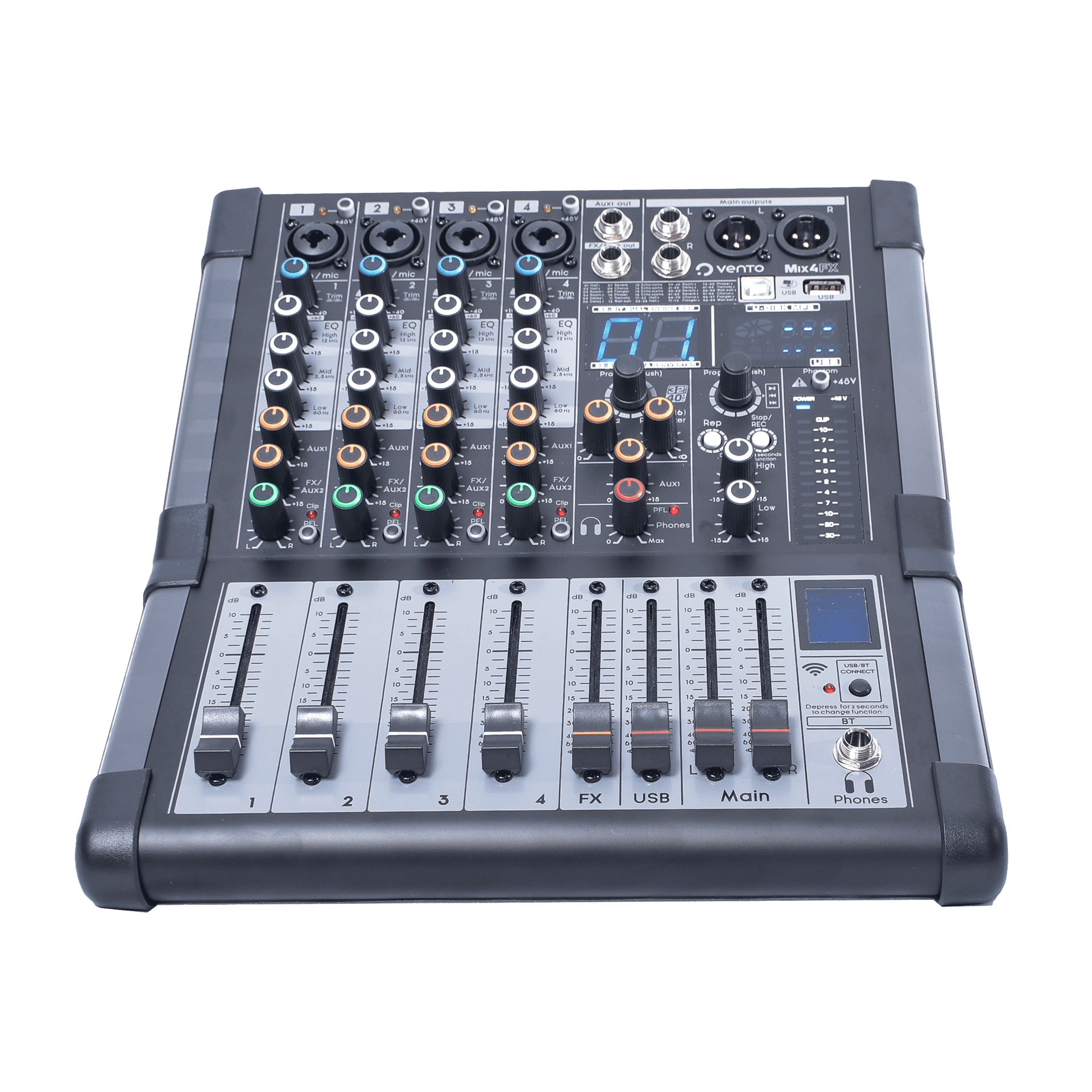 Mezclador de Audio Pasivo 4 Canales Efectos Vento MIX4FX