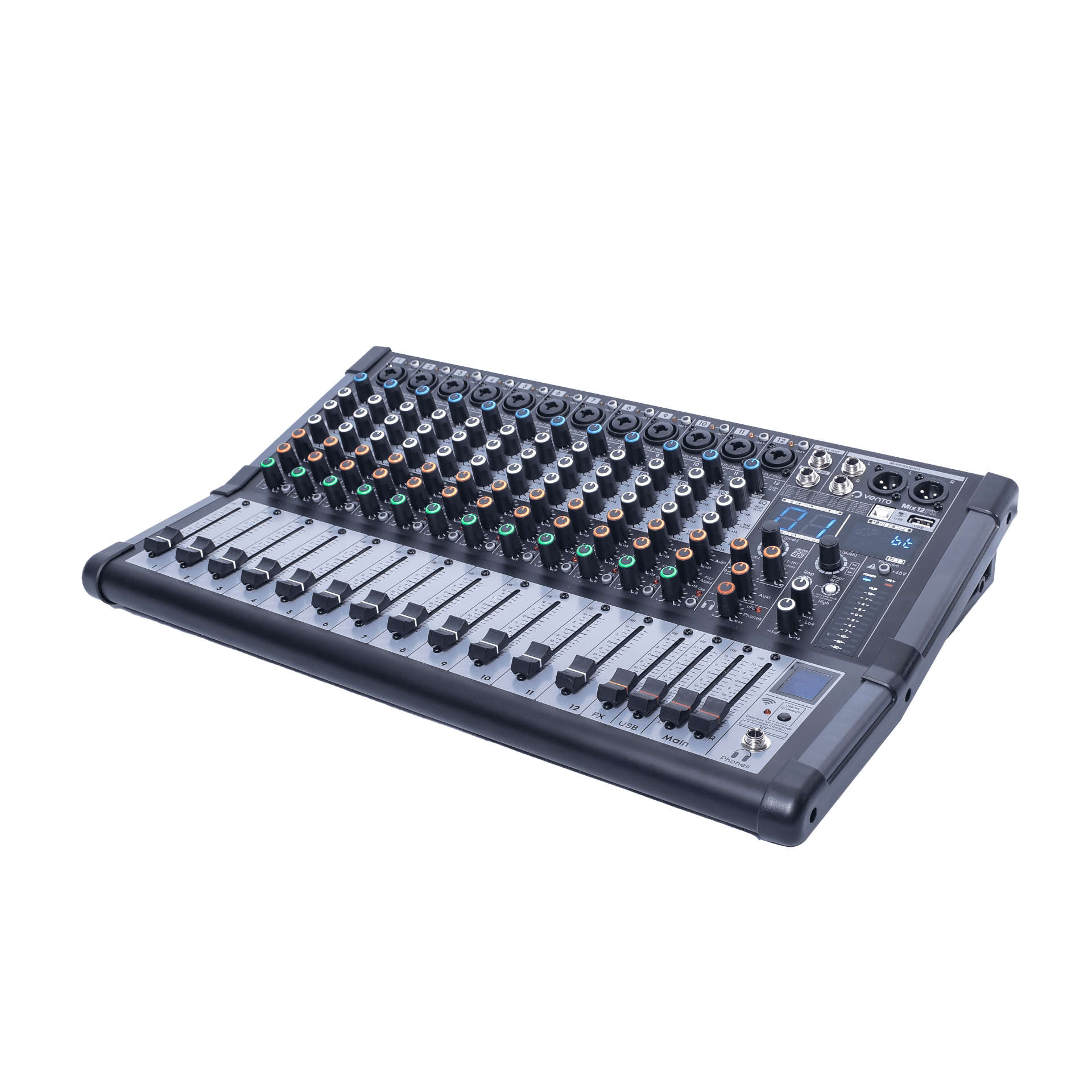 Mezclador de Audio Pasivo 12 Canales con Efectos Vento MIX12FX