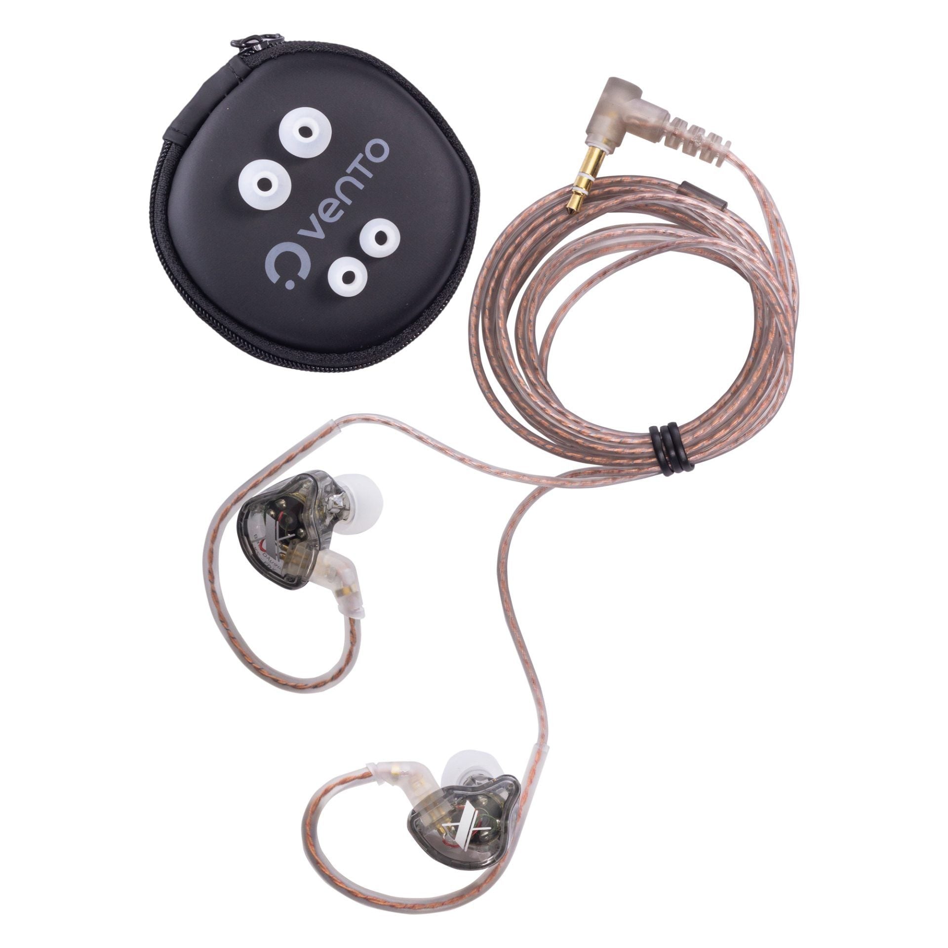 Audífono IN-EAR EP225 transparente marca Vento