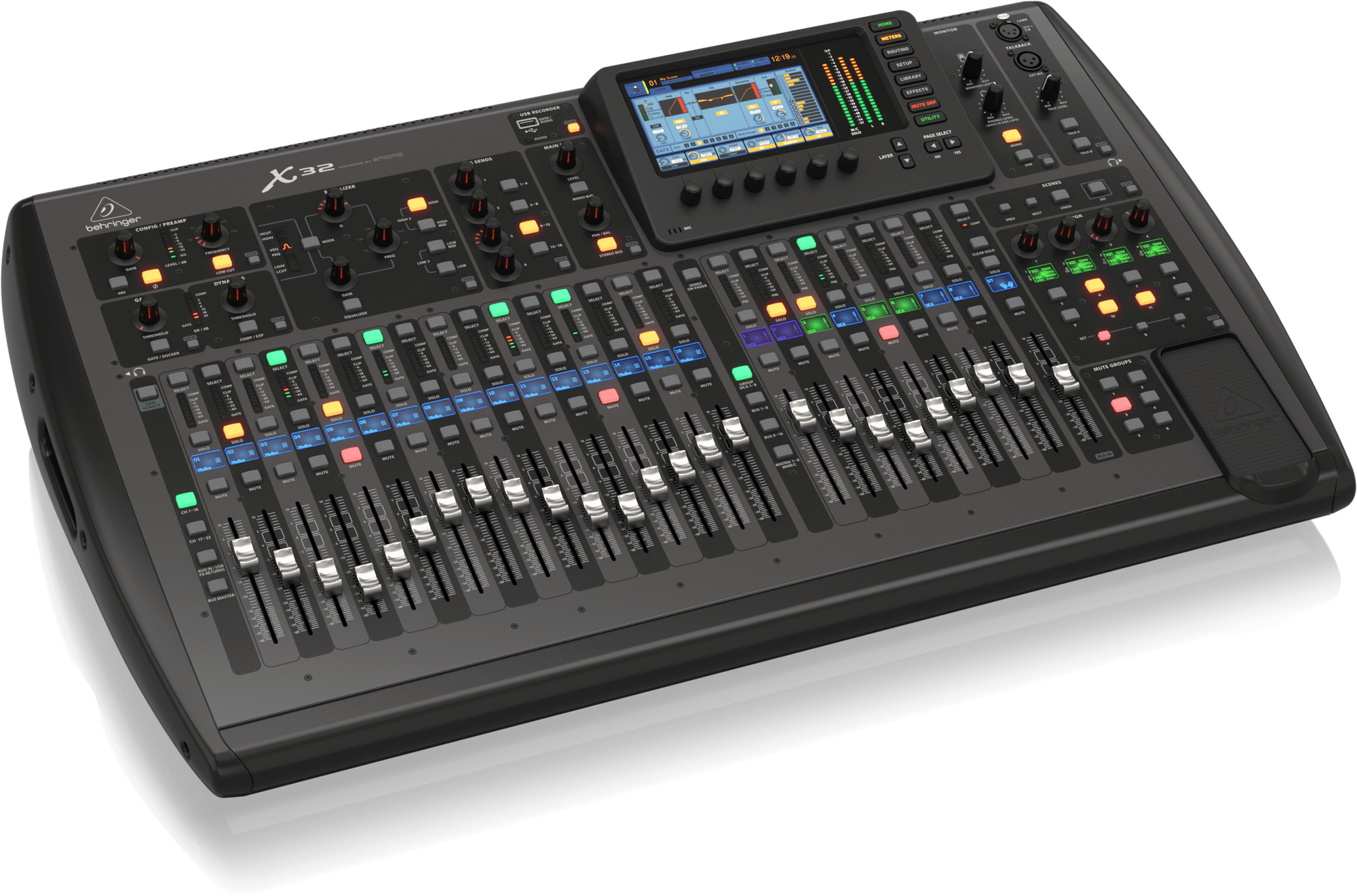 Mezclador Digital de 32 Canales Behinger X32
