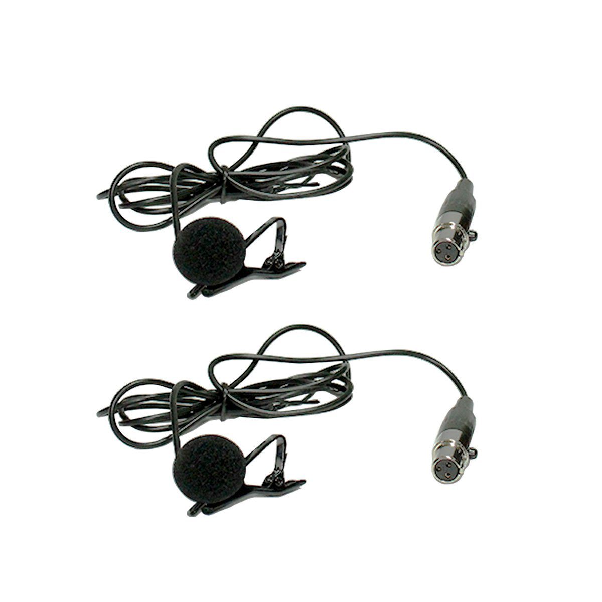 Micrófono Inalámbrico de corbata Lavalier2 de pinza para los Emisores UHF Bodypack4 Vento para Receptor UHF Vento WM332 Receiver