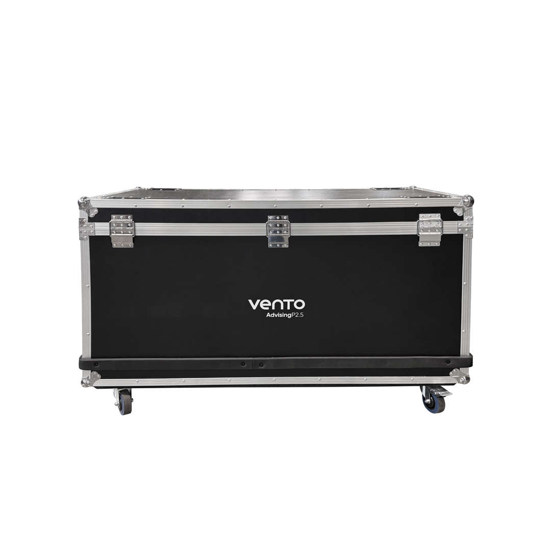 Case Advising Package 2-in-1 para transporte y protección de póster LED – Doble capacidad