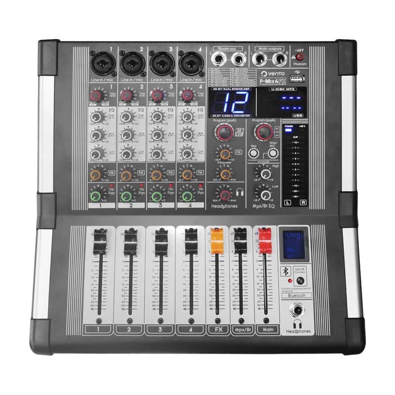 Consola análoga activa Vento P-Mix4FX profesional