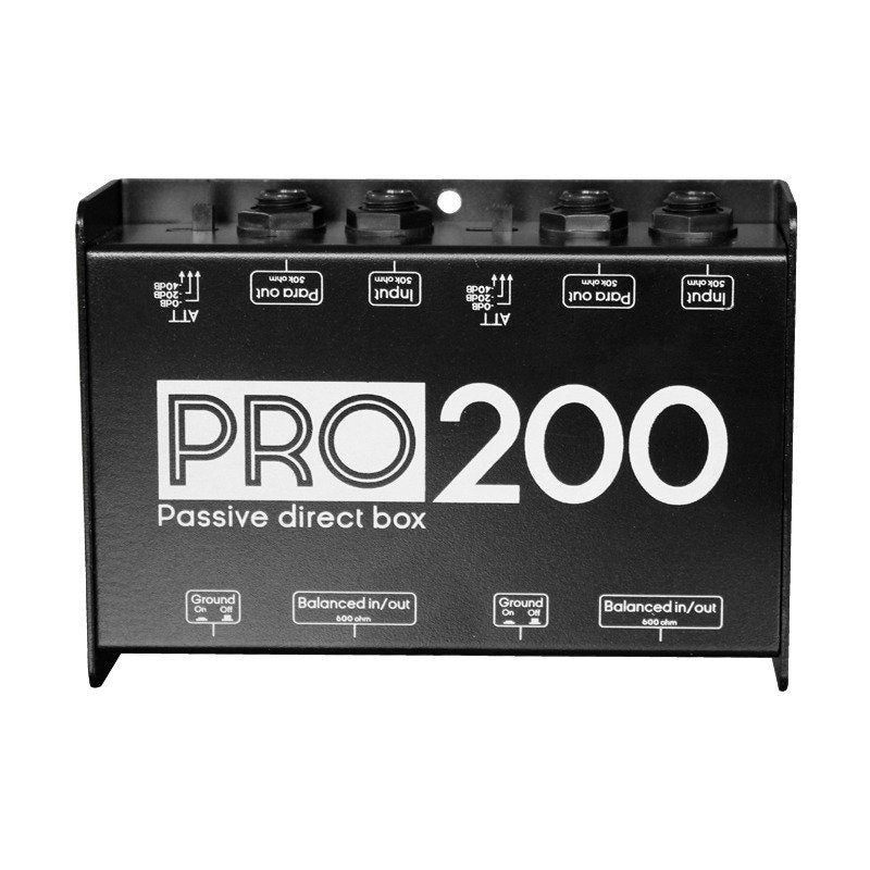 Caja directa doble estéreo pasiva PRO200 Vento