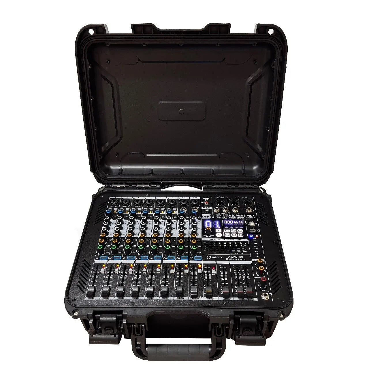 Mezclador de Audio Activo 10 Canales con Efectos Vento P-MW10X