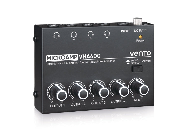 Amplificador de Audífonos Vento VHA400 4 Canales