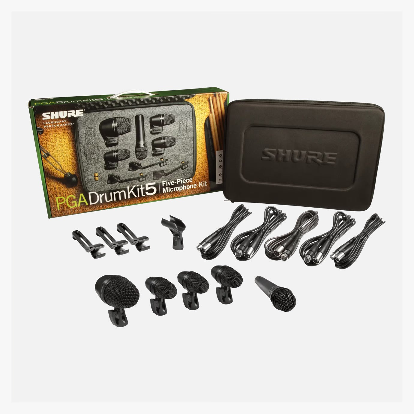 Kit de Micrófono de Bombo Shure PGADRUMKIT5