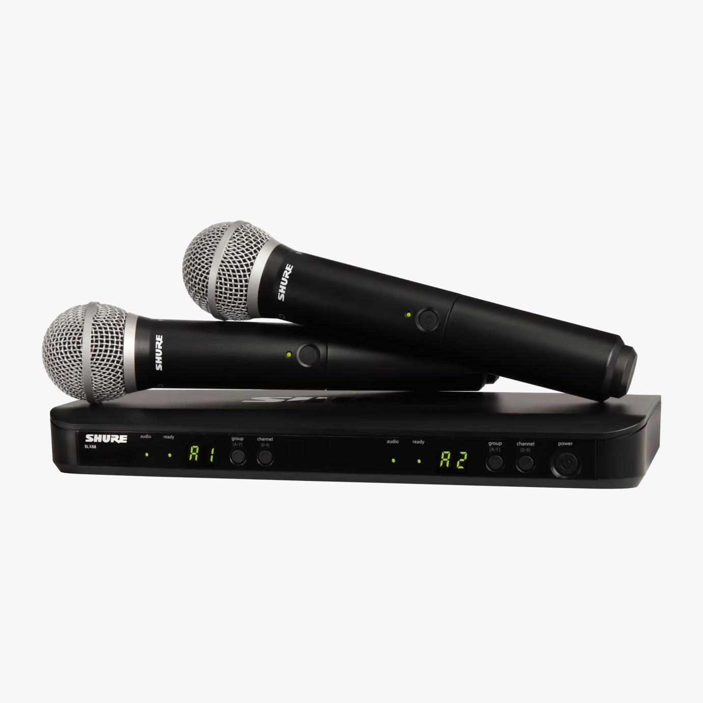 Micrófono Inalámbrico Doble de Mano Shure BLX288/PG58 (H9)