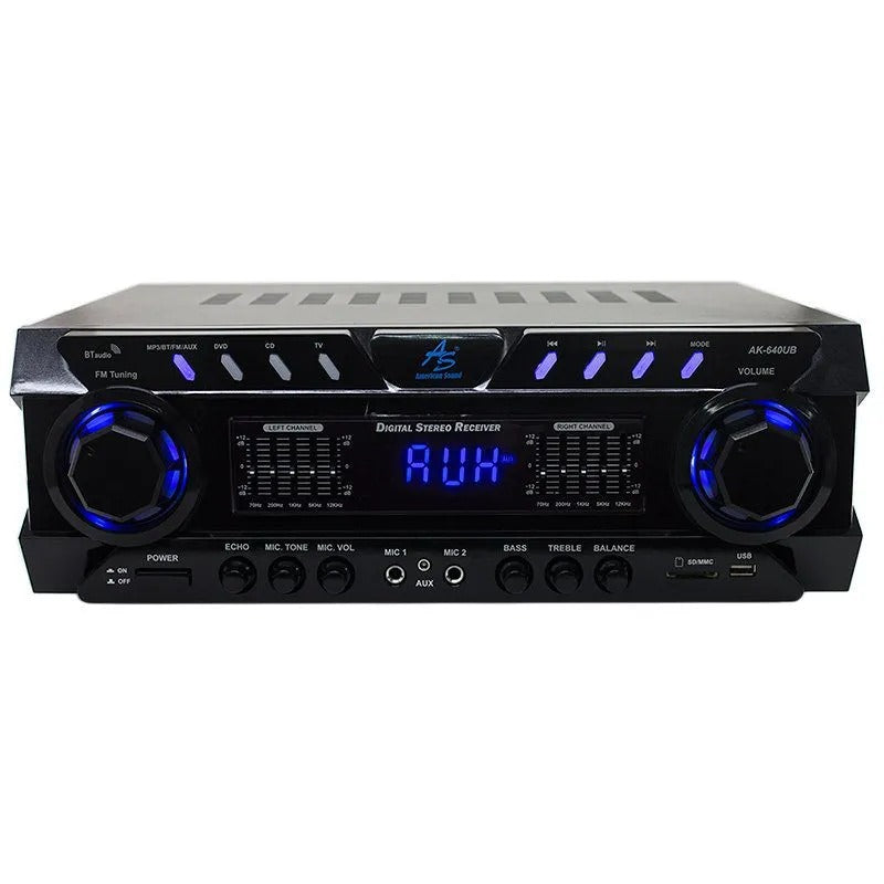 Amplificador con Bluetooth American Sound AK-640UB