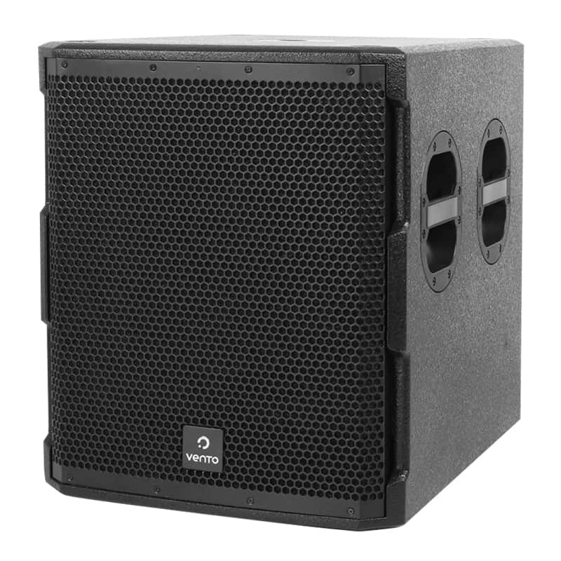 Bajo activo 15" WX15S Vento profesional en madera subwoofer de 1500WRMS