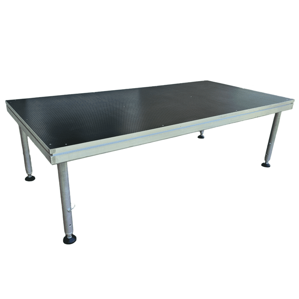 Tarima Modular Vento 2x1 m de Altura Ajustable 90 a 120 cm