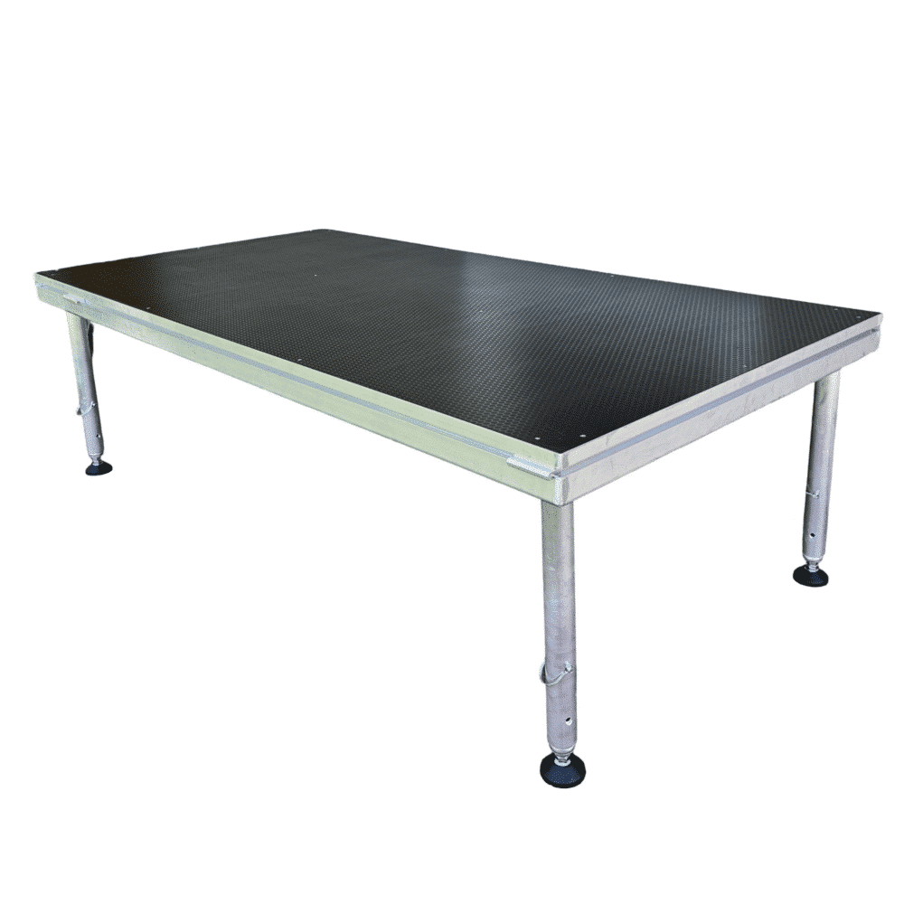 Tarima Modular Vento 2x1 m de Altura Ajustable 90 a 120 cm
