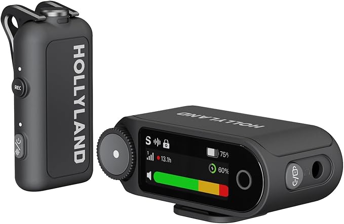Sistema de Micrófonos Inalámbricos Hollyland Lark Max Combo (Set para 4 Personas) – Audio Profesional con Cancelación de Ruido