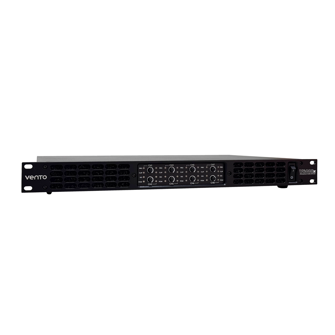 Amplificador de Ocho Canales Vento V4008X