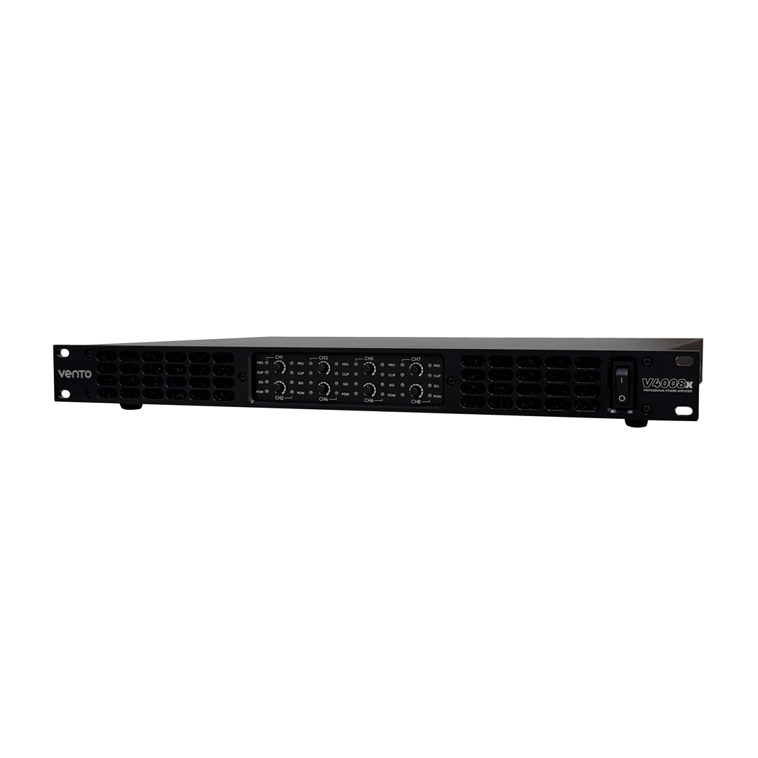 Amplificador de Ocho Canales Vento V4008X