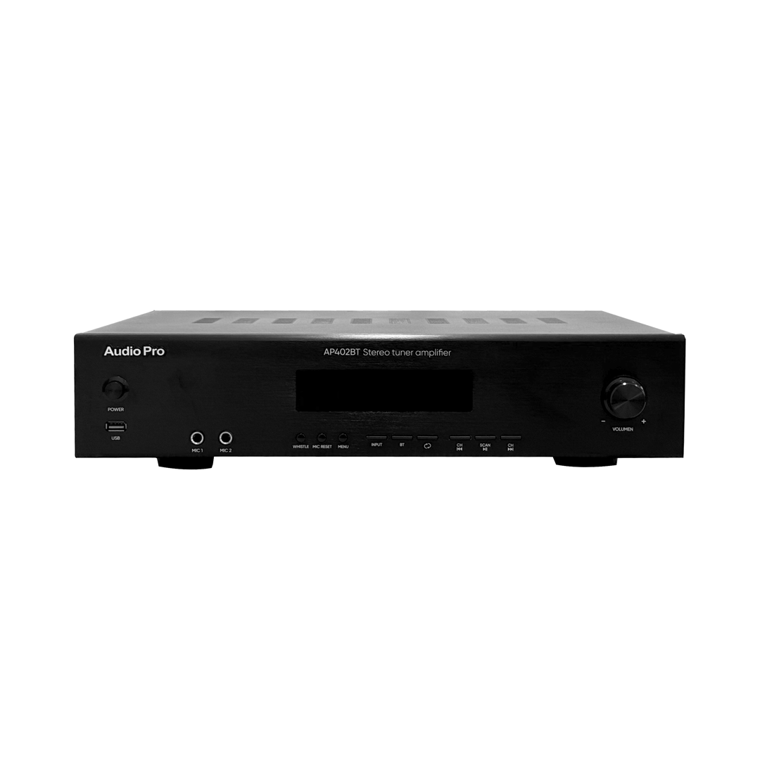 Amplificador con Bluetooth, USB, Radio FM AudioPro AP-402BT