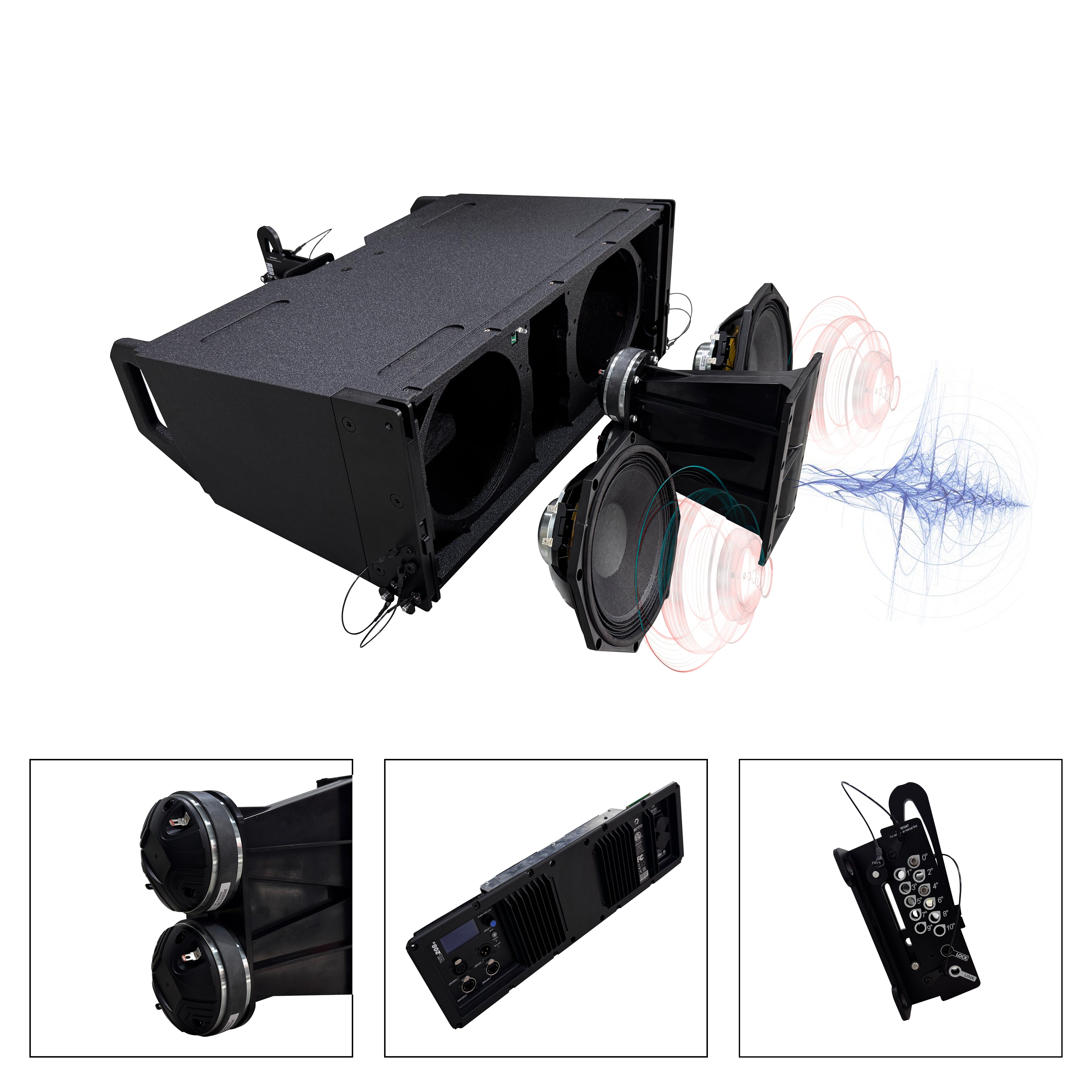 Line array activo 2x8” Vento VL208x
