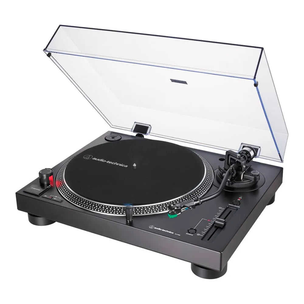 Tornamesa Estéreo de Transmisión Directa Audio-Technica AT-LP120XUSB-BK