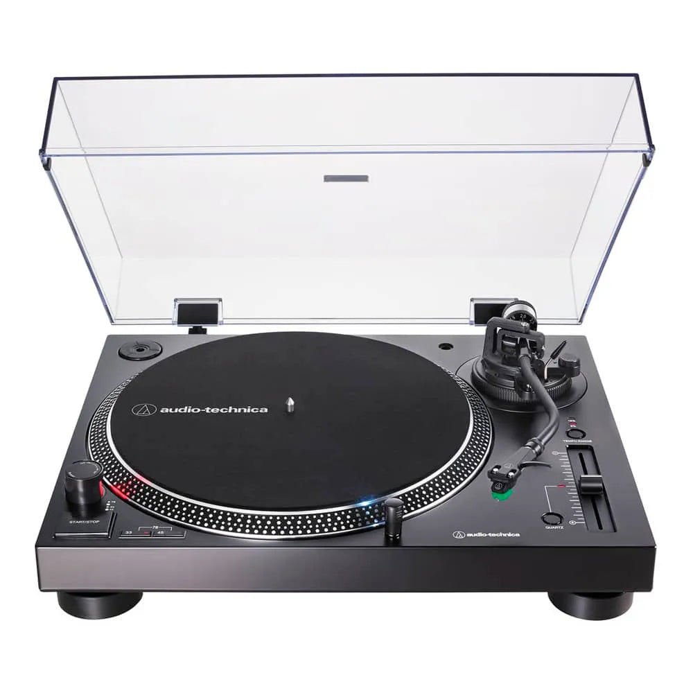 Tornamesa Estéreo de Transmisión Directa Audio-Technica AT-LP120XUSB-BK