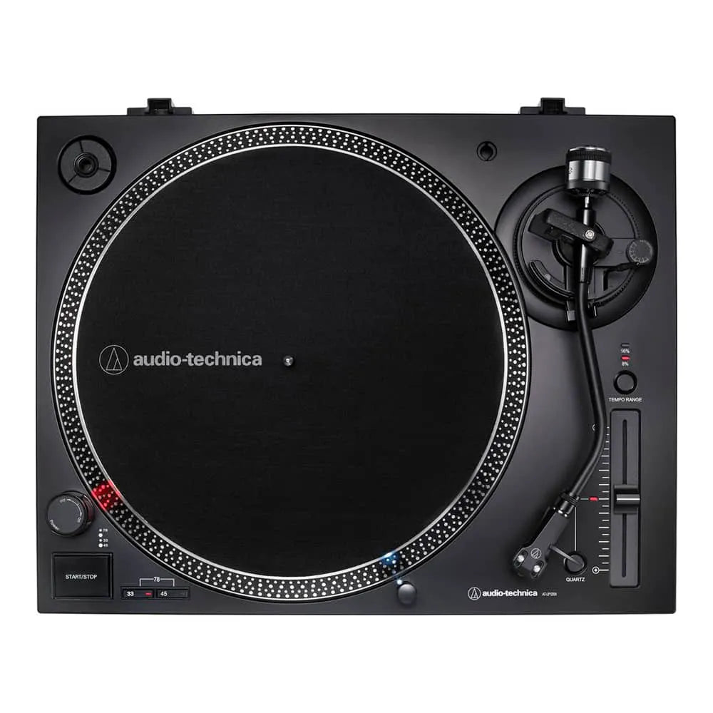 Tornamesa Estéreo de Transmisión Directa Audio-Technica AT-LP120XUSB-BK
