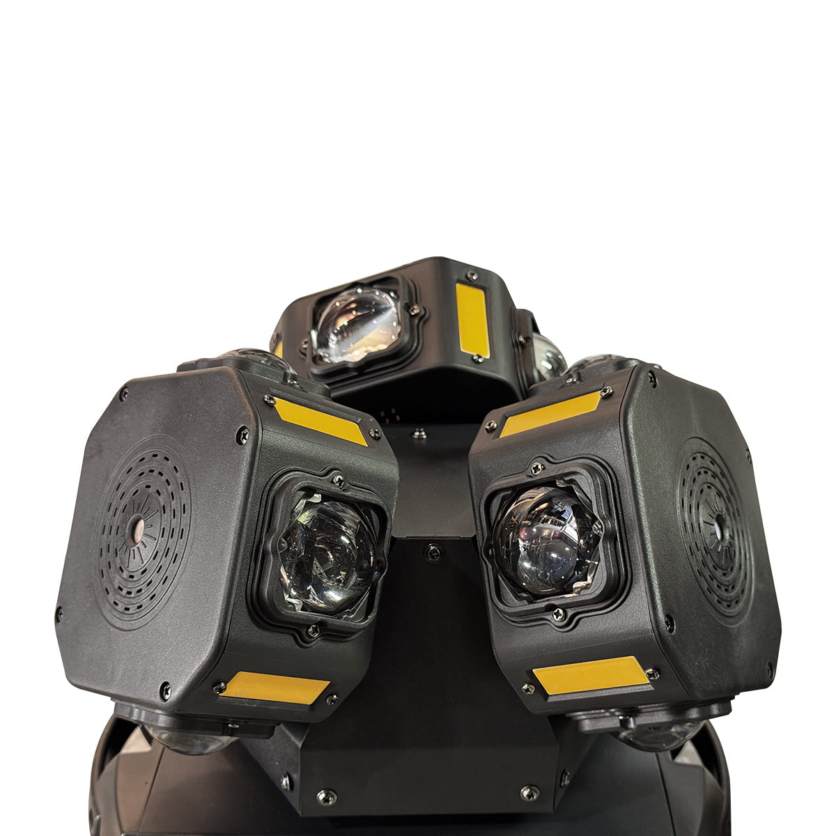Cabeza Móvil Multiefectos SPB415F1 — LED 3 Heads Gecko