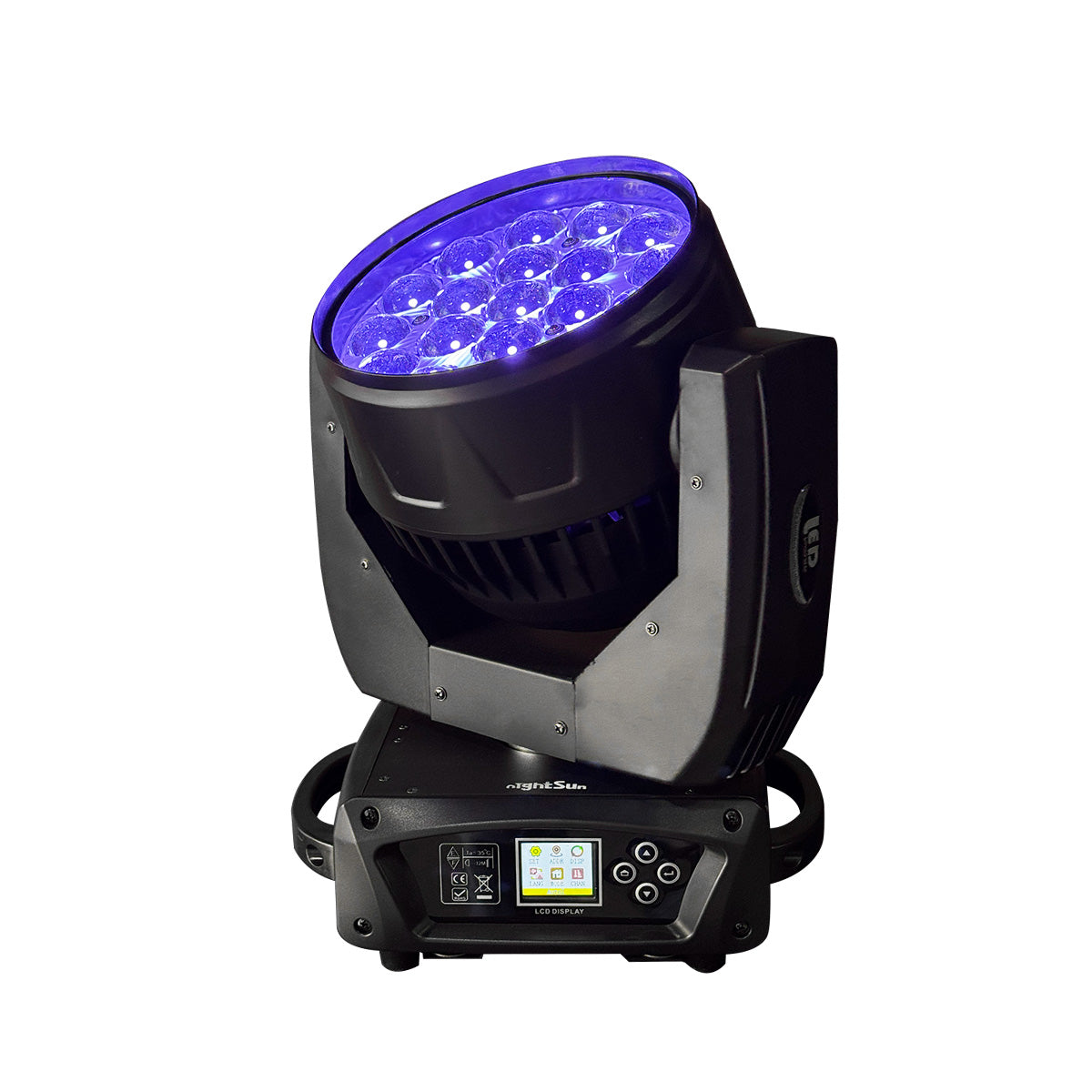Cabeza Móvil SPB503 — 19x12W LED Moving Head Zoom Light