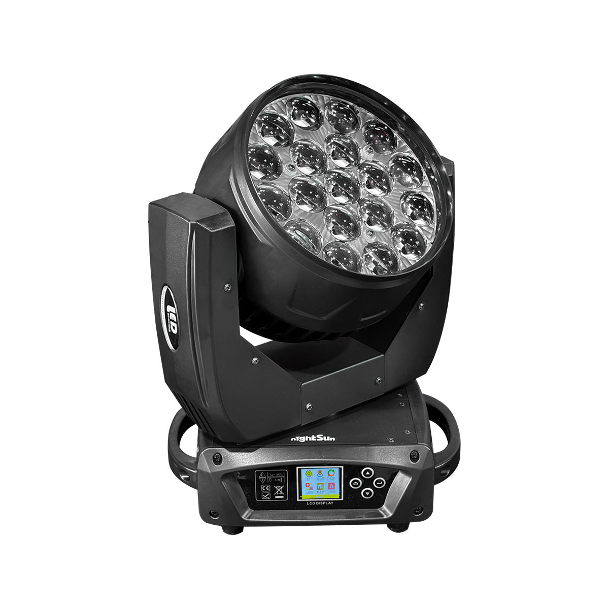 Cabeza Móvil SPB503 — 19x12W LED Moving Head Zoom Light