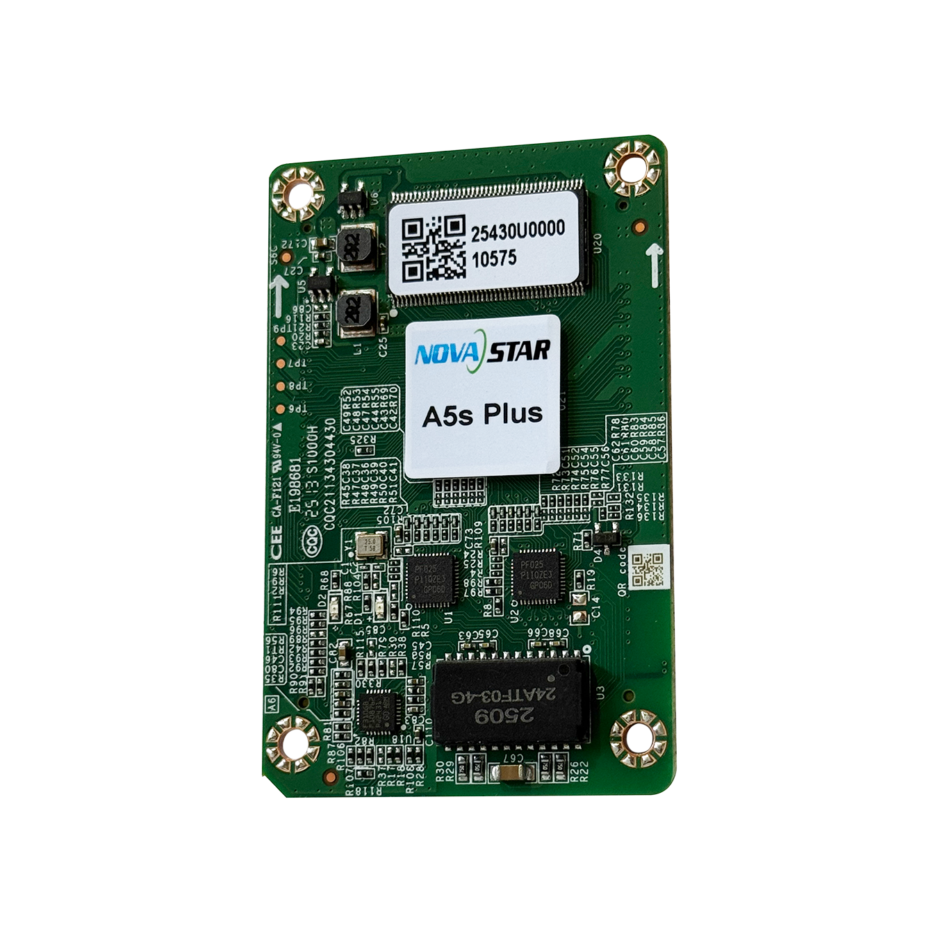 Tarjeta Receptora NovaStar A5s Plus – Alta Precisión, 18bit+, Gestión de Color y Baja Latencia