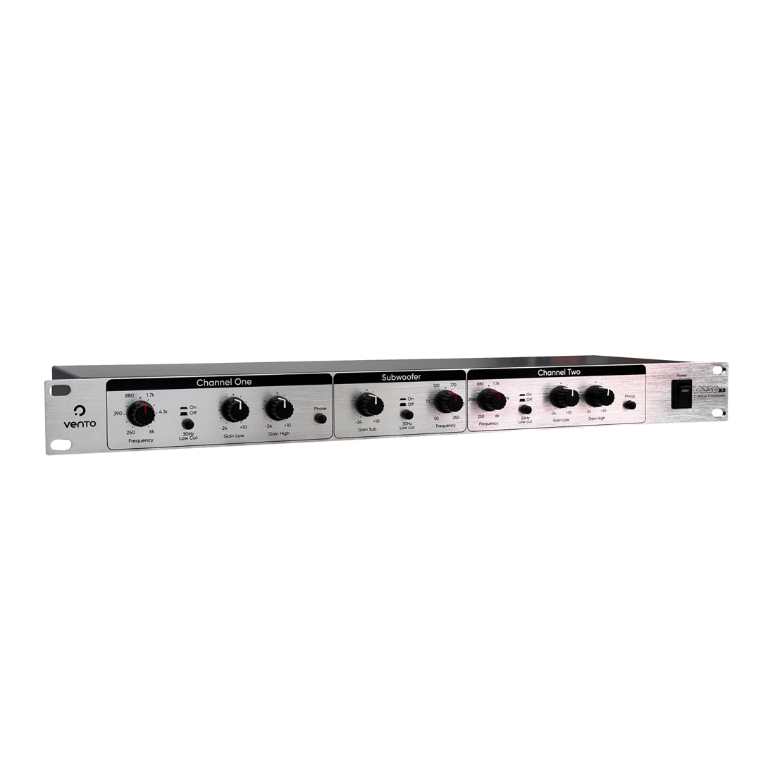 Crossover de 2 Vías + Subwoofer Vento V230XS