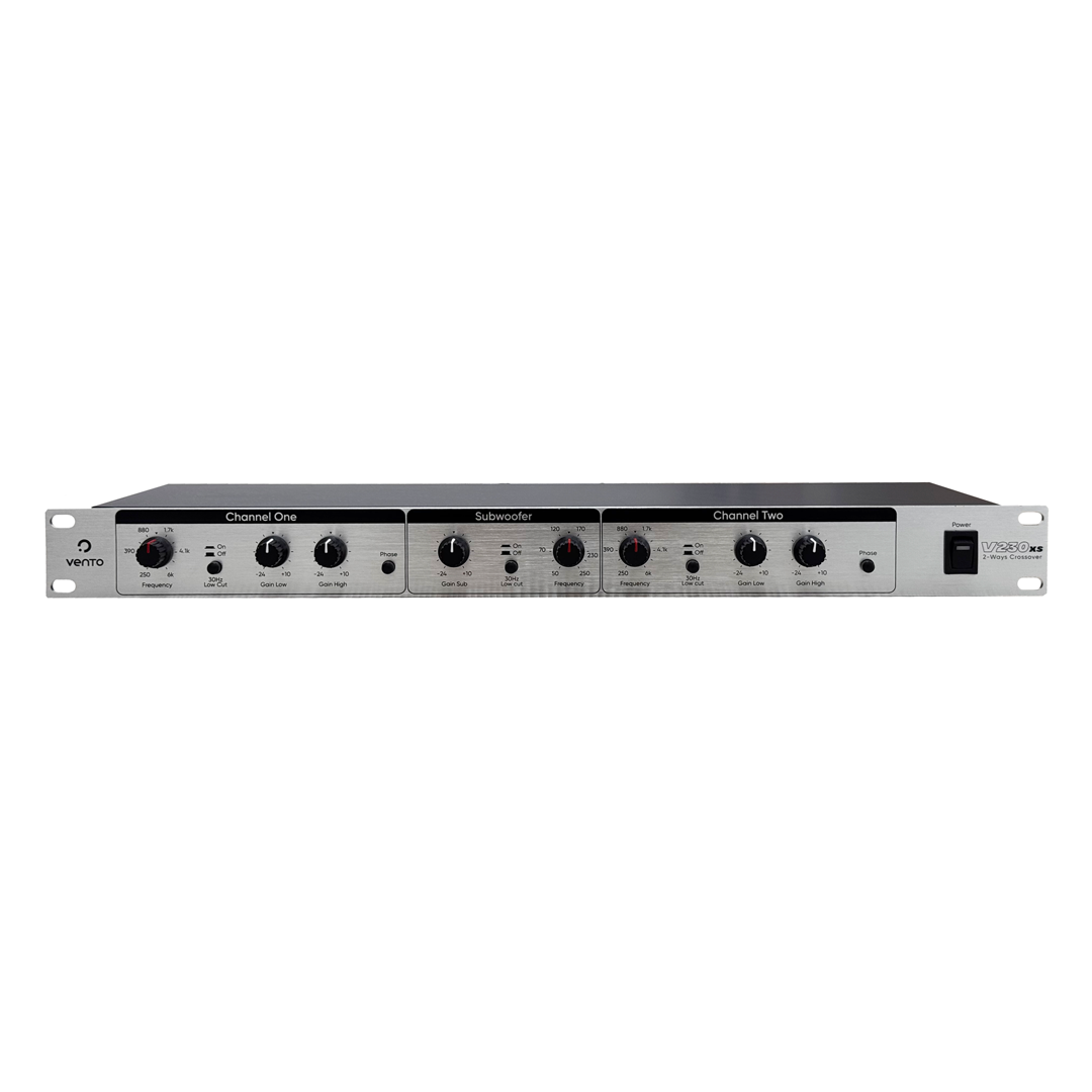 Crossover de 2 Vías + Subwoofer Vento V230XS