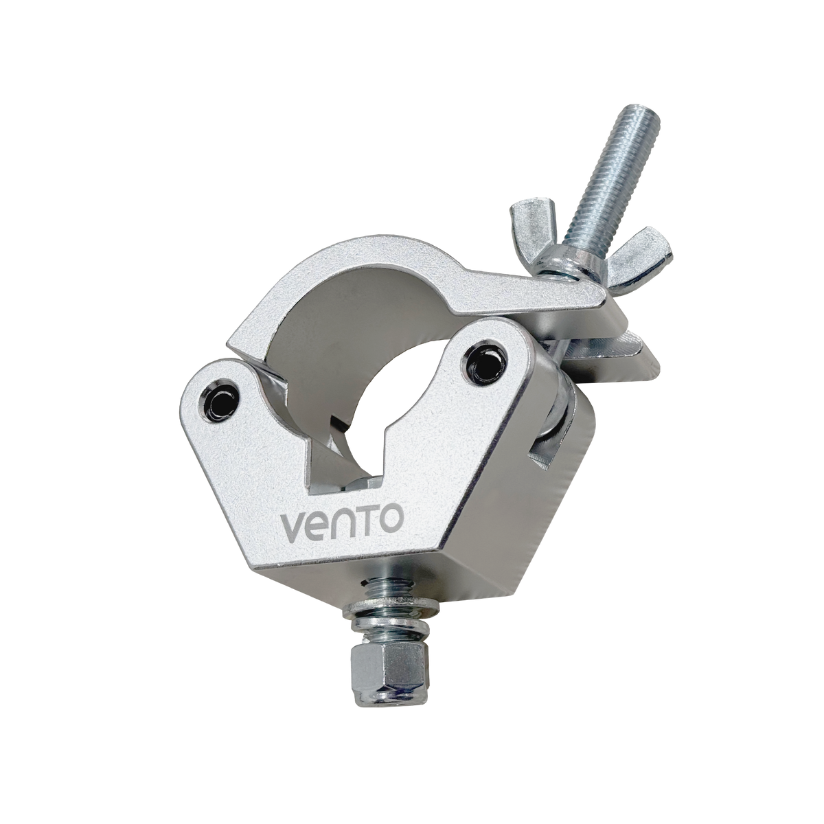 Clamp Vento 48-51mm vista frontal con logo de marca