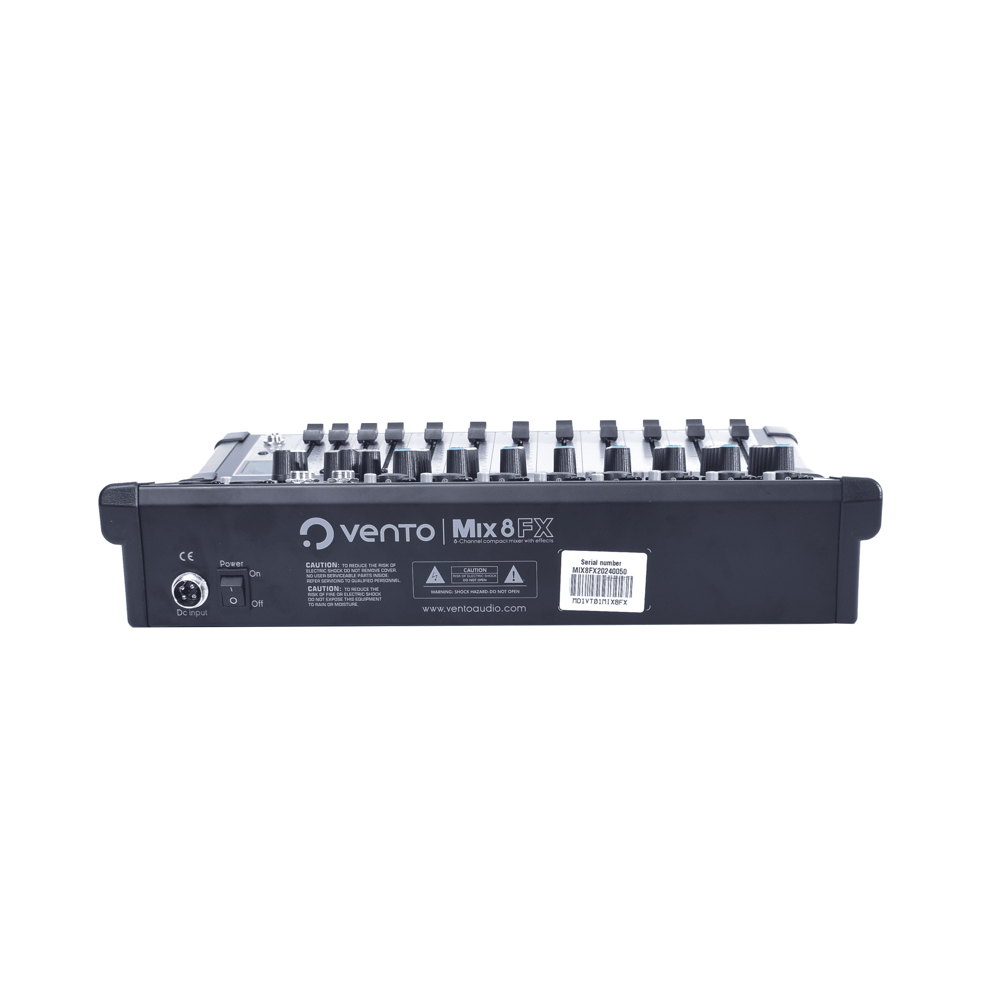 Mezclador de Audio Pasivo 8 Canales con Efectos Vento MIX8FX