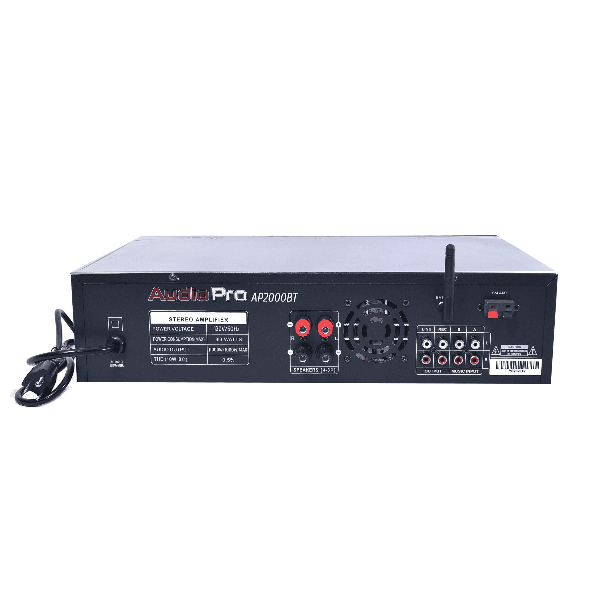 Amplificador con Bluetooth AudioPro AP2000BT