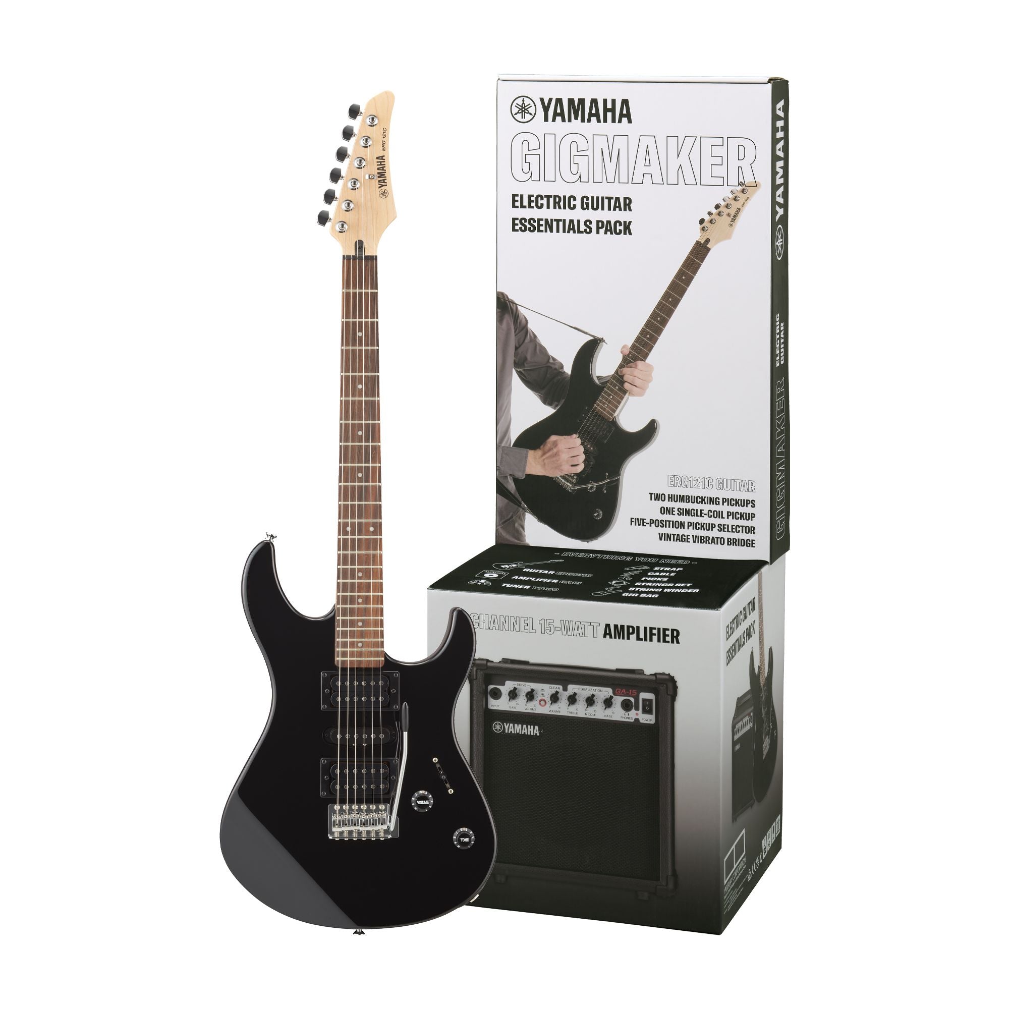 Paquete de guitarra eléctrica Yamaha ERG121GPII