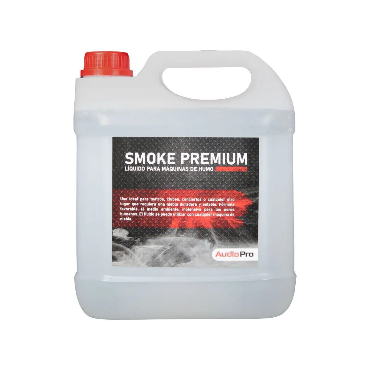Galón de líquido para máquina de humo AudioPro Smoke Premium para efectos especiales y eventos