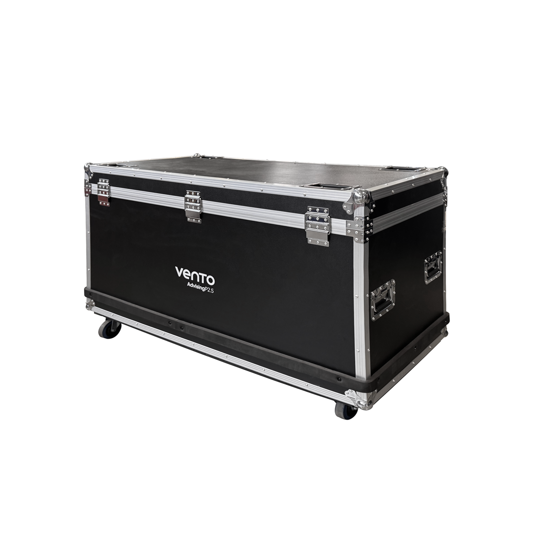 Case Advising Package 2-in-1 para transporte y protección de póster LED – Doble capacidad