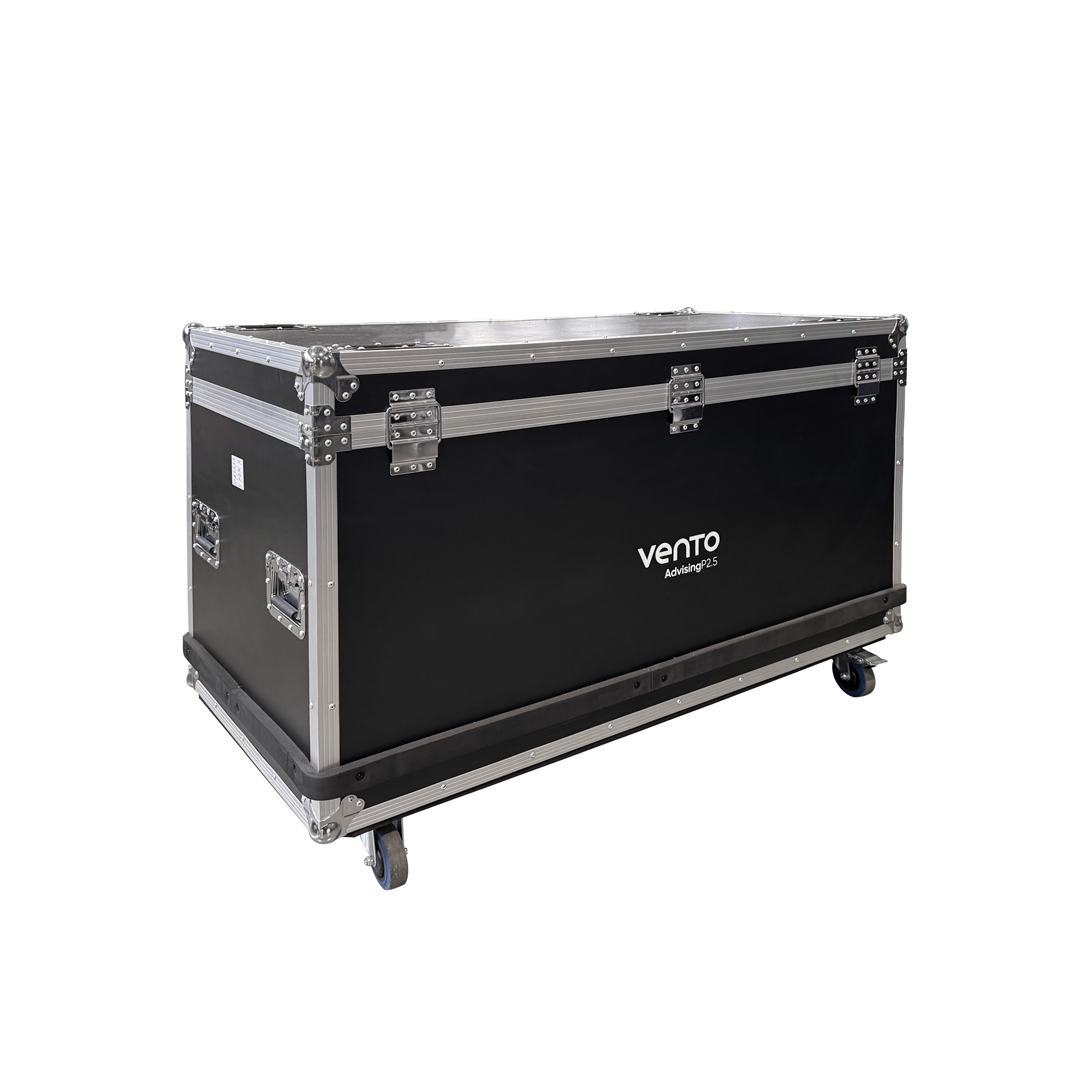 Case Advising Package 2-in-1 para transporte y protección de póster LED – Doble capacidad