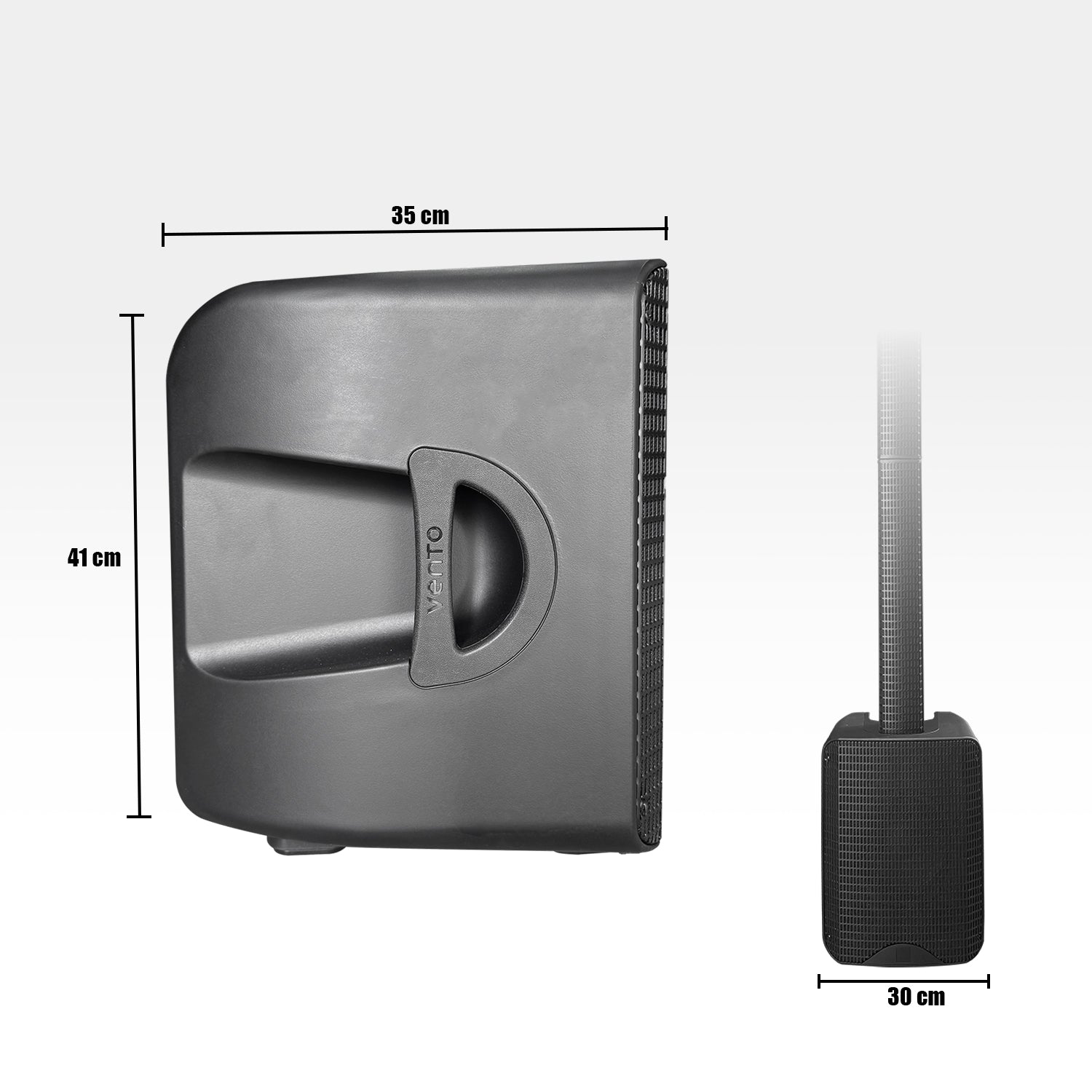Sistema de Altavoces en Columna Portable Vento LIVE8x — 1000W con DSP y Bluetooth TWS