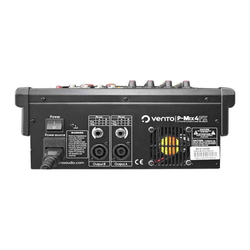 Consola análoga activa Vento P-Mix4FX profesional