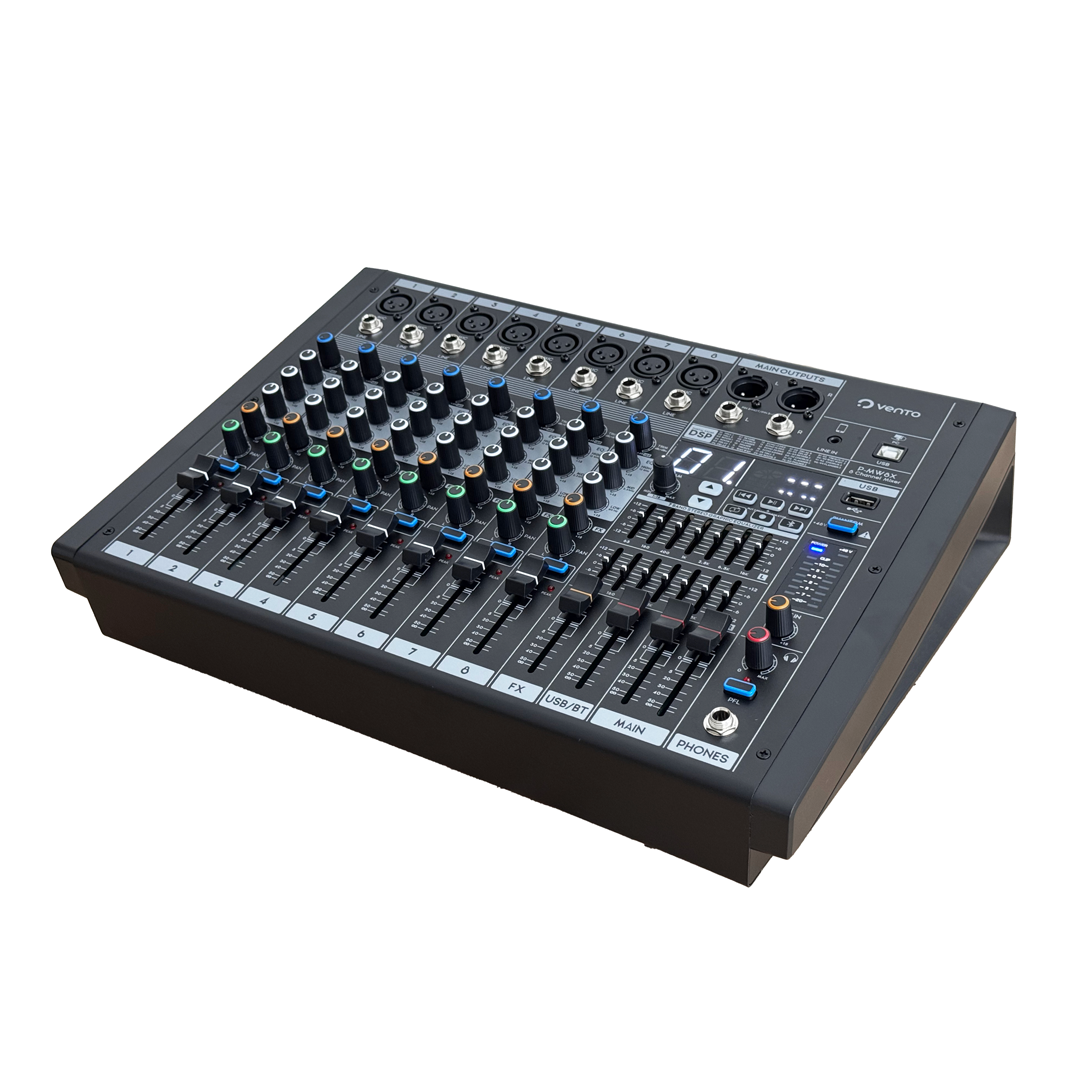 Mezclador de Audio Activo  8 Canales con Efectos Vento P-MW8X