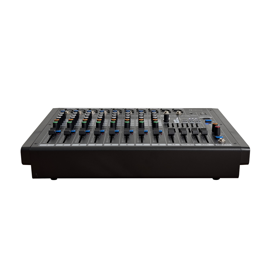 Mezclador de Audio Activo  8 Canales con Efectos Vento P-MW8X