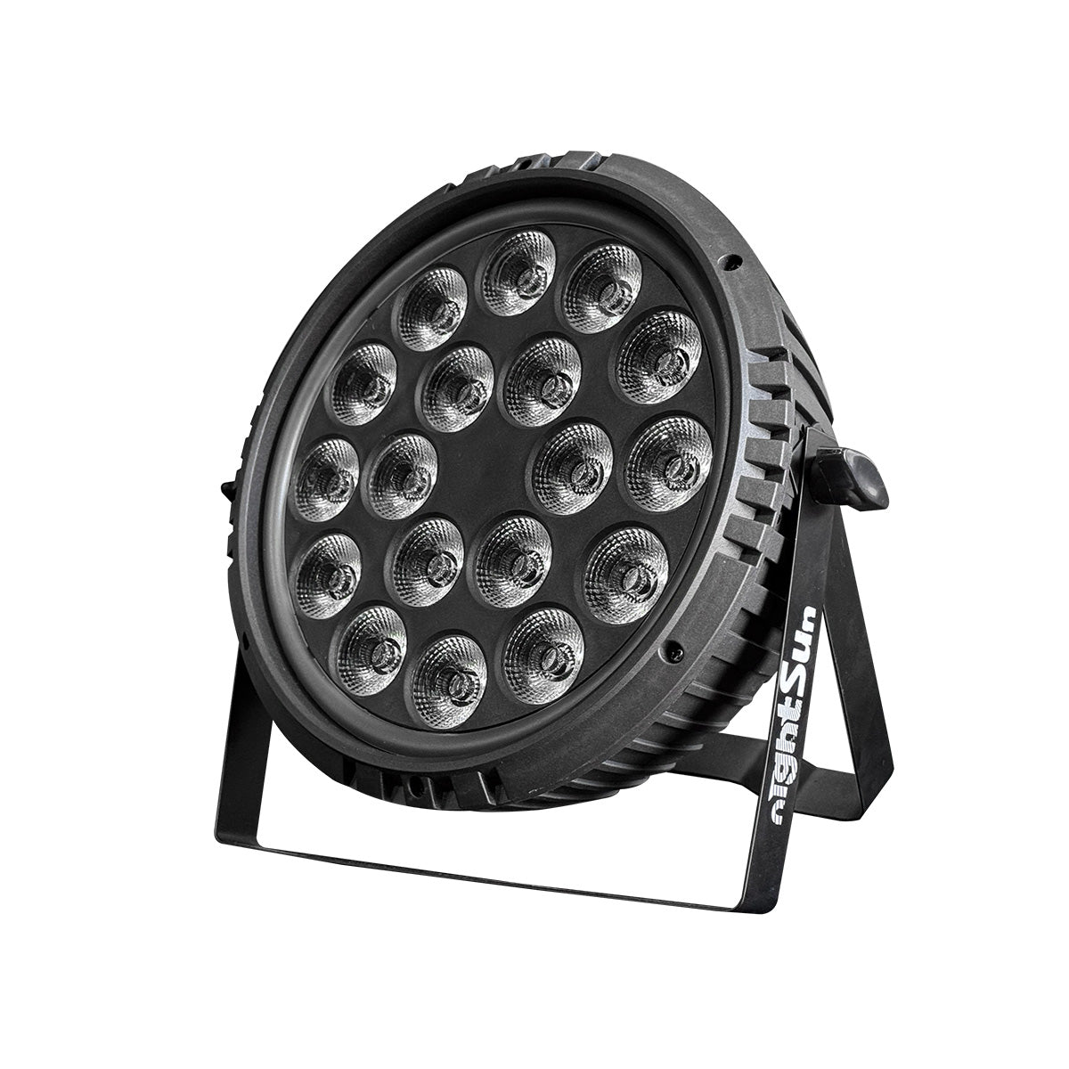 PAR LED SPC058 — 18x4W RGBWAP 6 en 1 con Tira LED