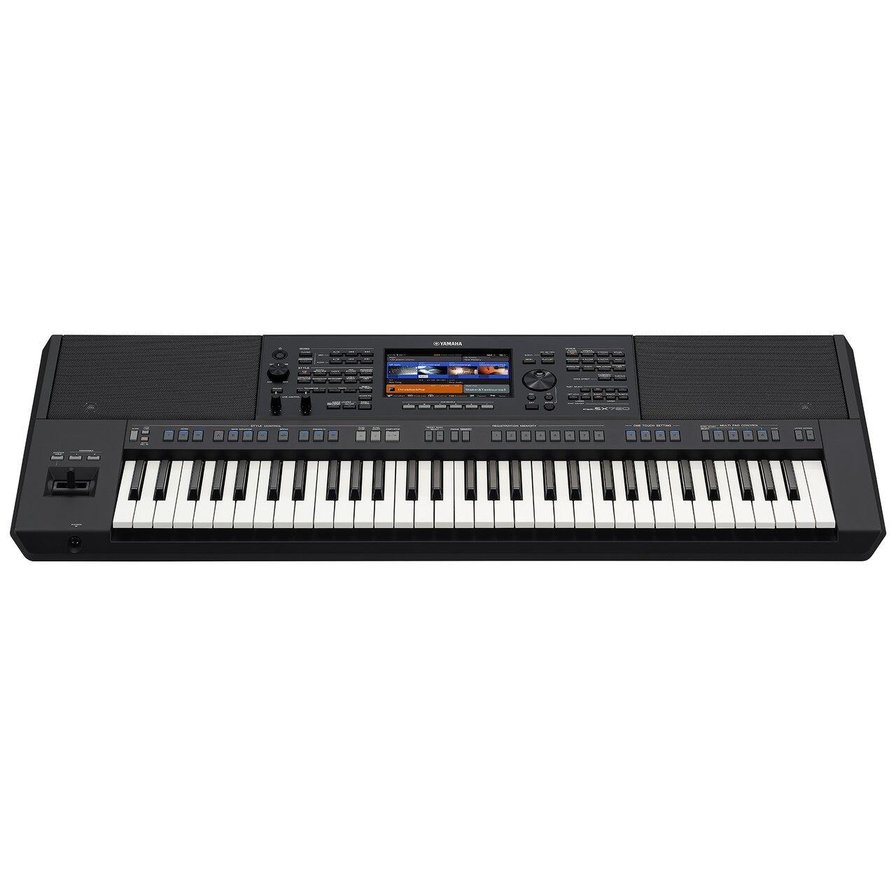 FRENTE_TECLADO_PSR-SX720_ENCENDIDO