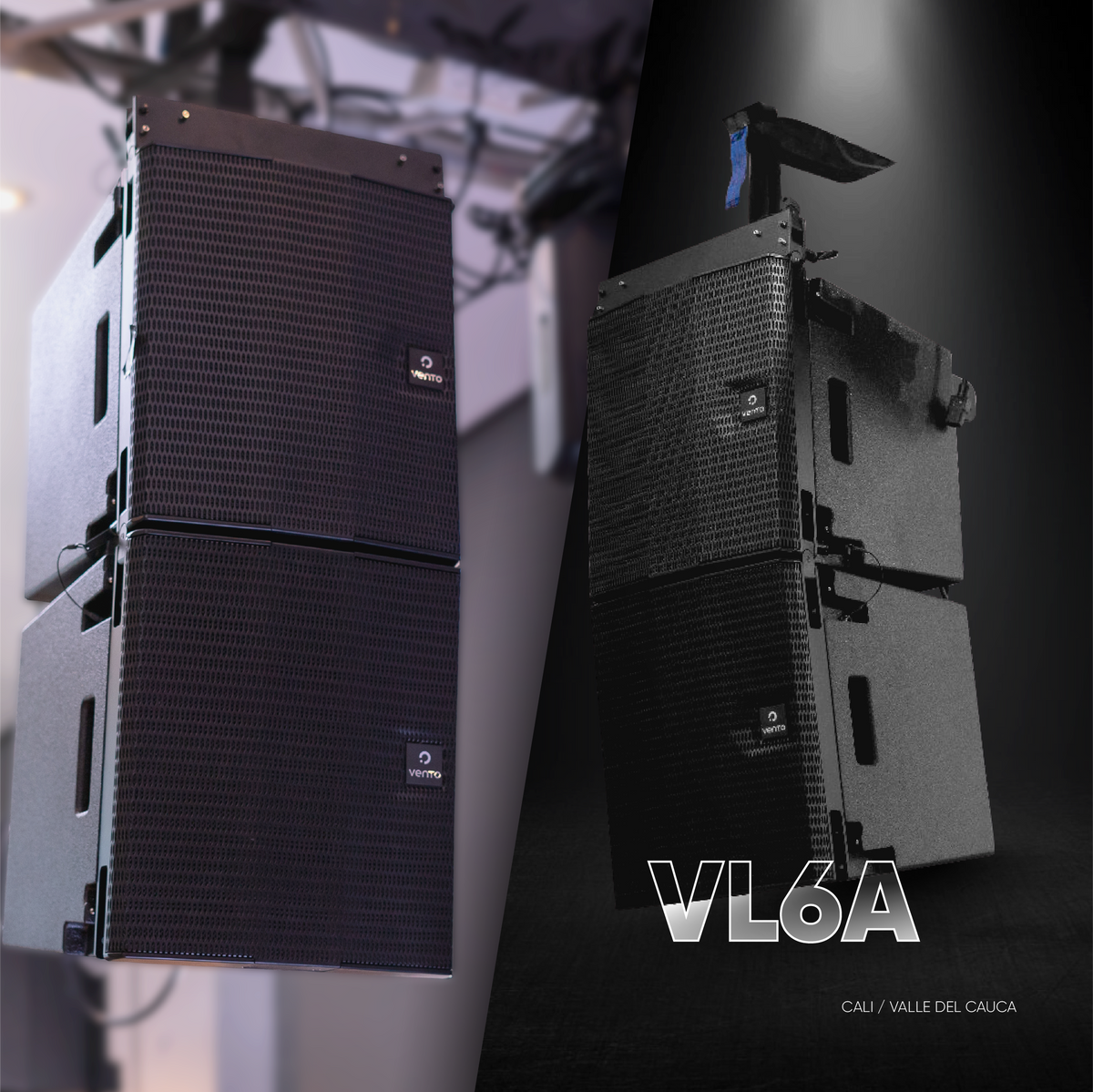 Line array activo 6x4.2” + 6”x2 Vento VL6A