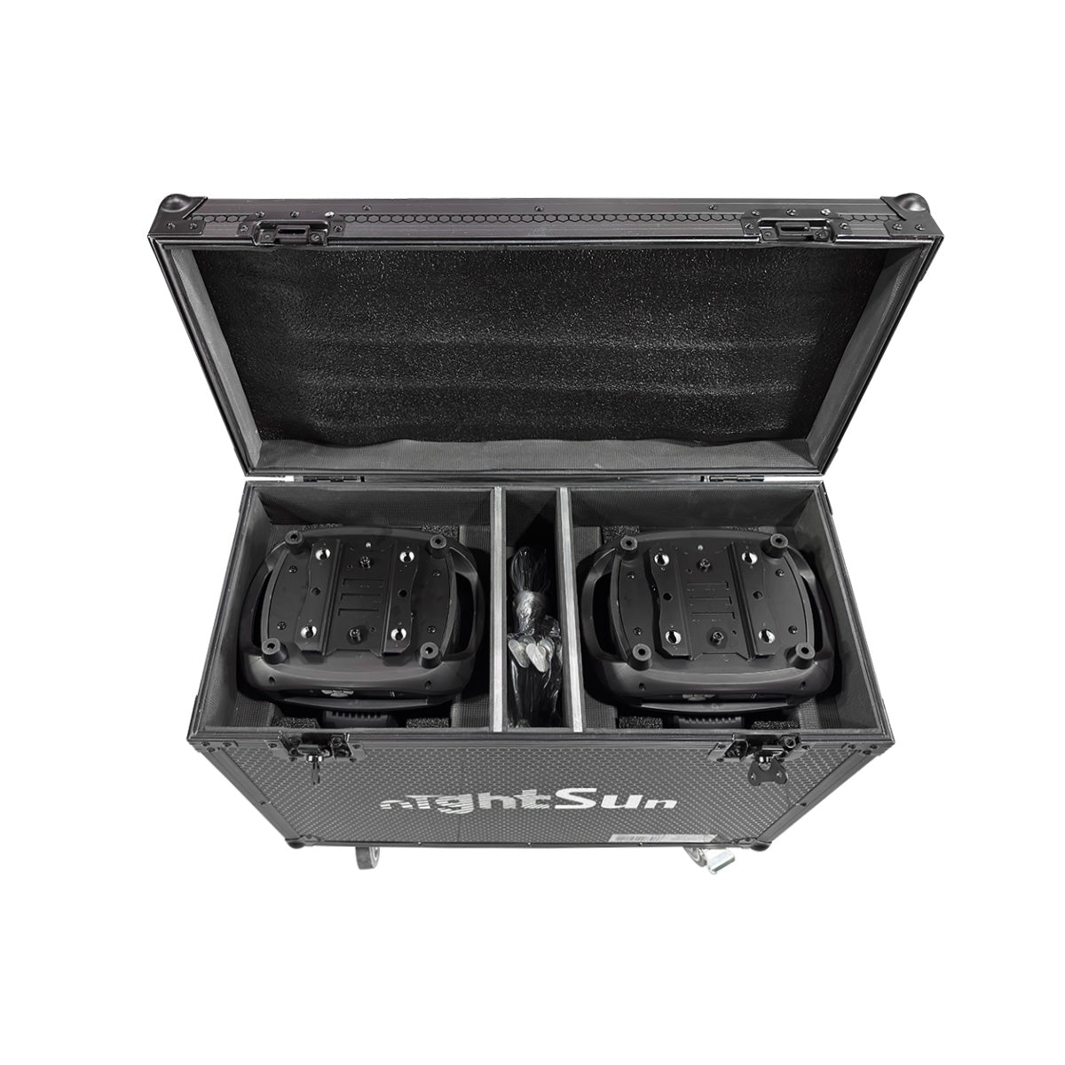 Combo Tour: 2 Cabezas Móviles KBF230 (230W 3 en 1) con Tira LED + Flight Case Gratis